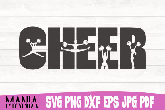 Cheer SVG Cut File Silhouette: A Must-Have for Modern Designers and Crafters