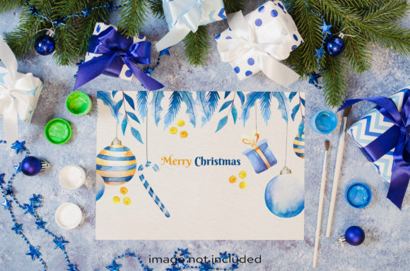 Christmas Mockup for Greeting Card: A Practical Design Tool for Real-World Use