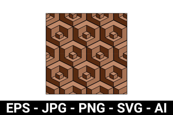 Cube Pattern Seamless Pattern: A Versatile Design Element for Modern and Classical Applications
