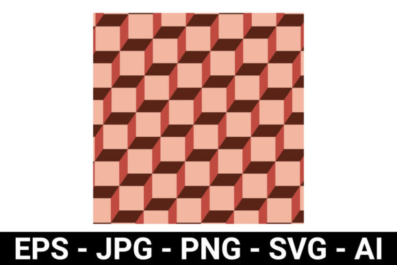 Cube Seamless Pattern for Background: A Versatile Design Element