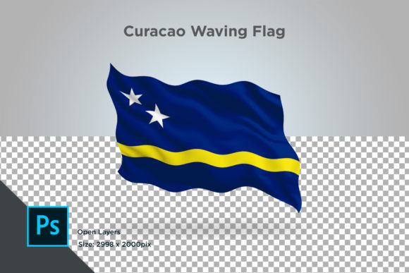 Exploring the Curacao Waving Flag in 3D Design: A Creative Asset for Global Representation
