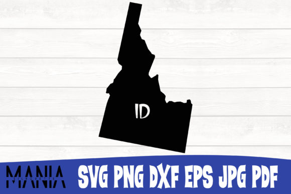 Idaho State SVG Silhouette Cut File: A Strategic Tool for Creative Professionals