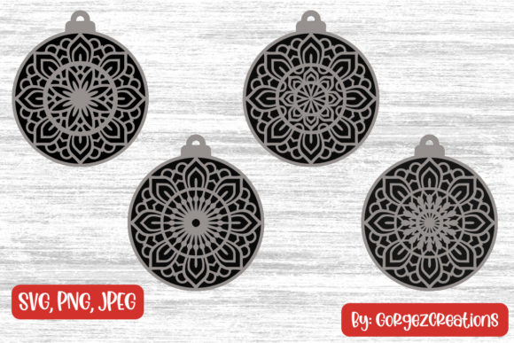 Layered Christmas Baubles SVG Cut Files: A Creative Way to Elevate Your Holiday Decor