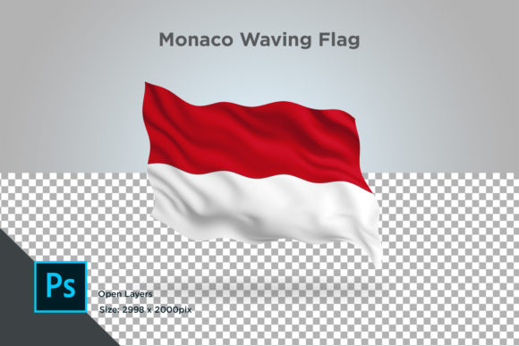 Monaco Waving Flag: A Design Resource for Global Representation
