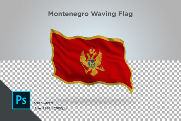 Montenegro Waving Flag: A Vibrant Design Element for Global Projects