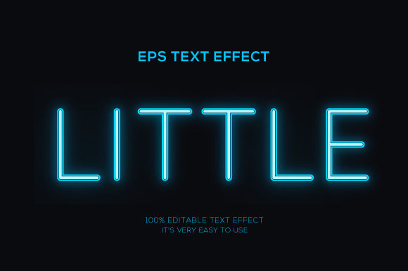 Neon Light Text Effect for Vibrant Graphic Design
