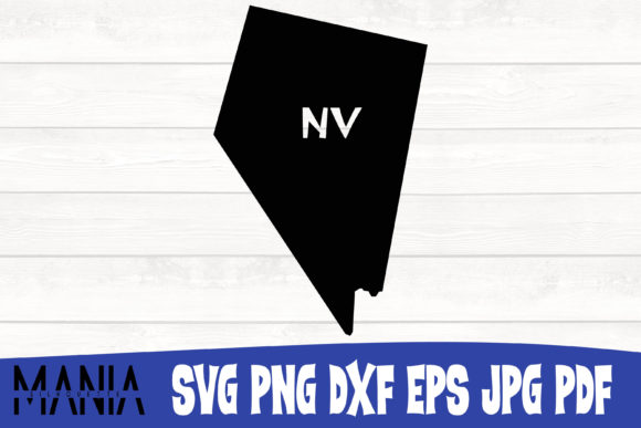 Nevada State SVG Silhouette Cut File – A Versatile Tool for Creative Projects
