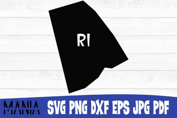Unlock Creative Freedom with the Rhode Island Silhouette SVG Cut File